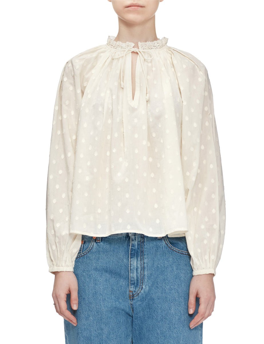 top ada pristine - ulla johnson - camicia manica lunga