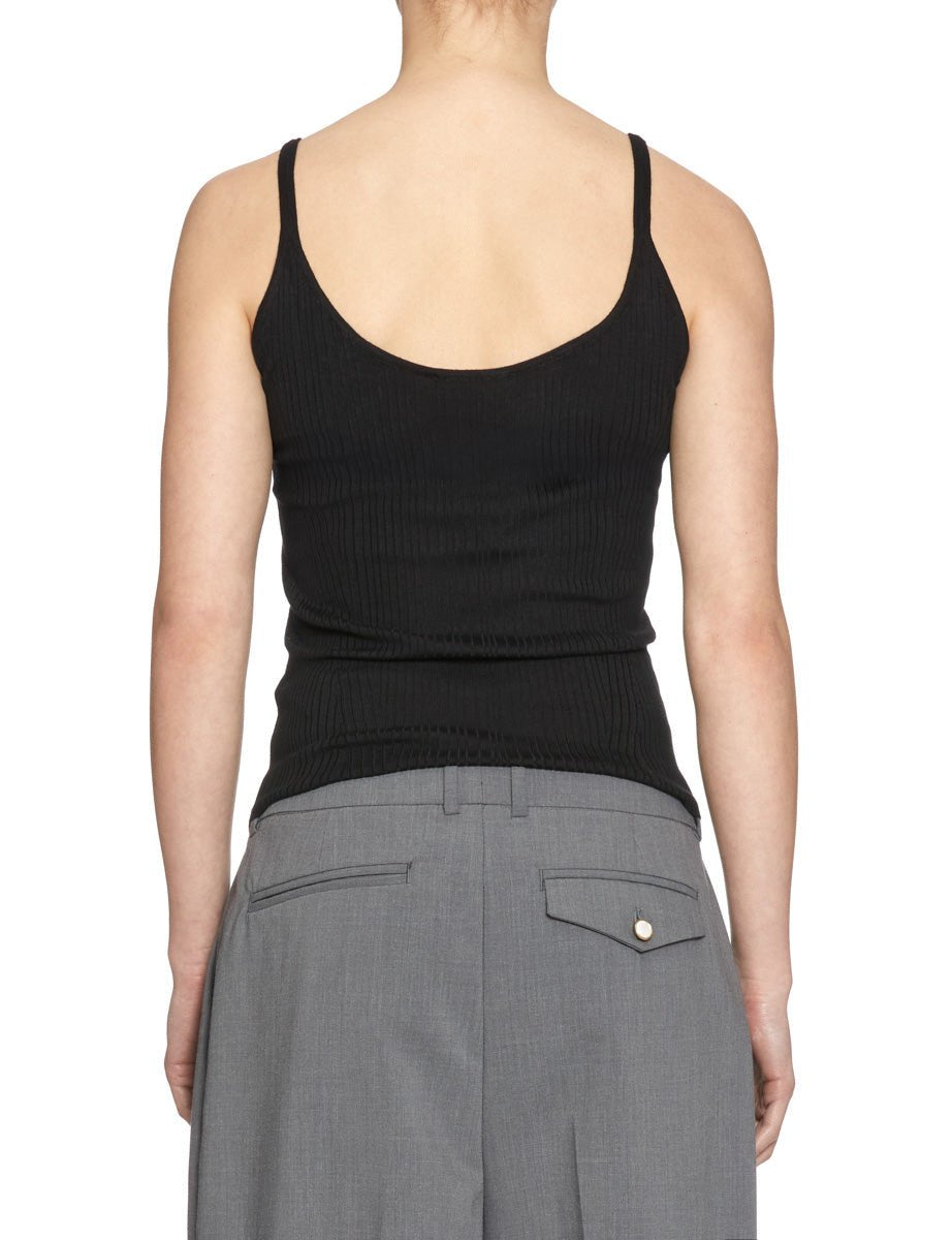top ainsley pizzo noir - ulla johnson - canotta