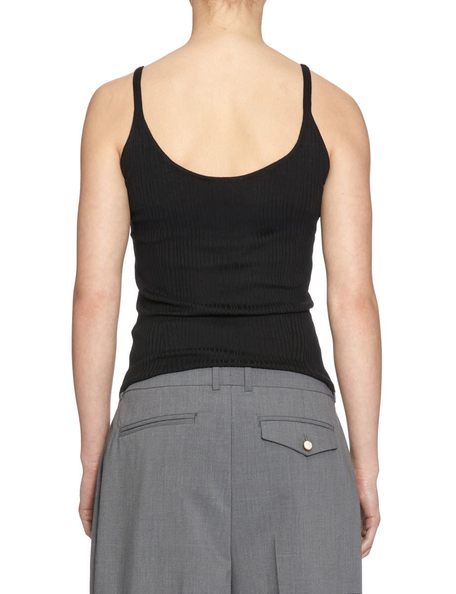 top ainsley pizzo noir - ulla johnson - canotta
