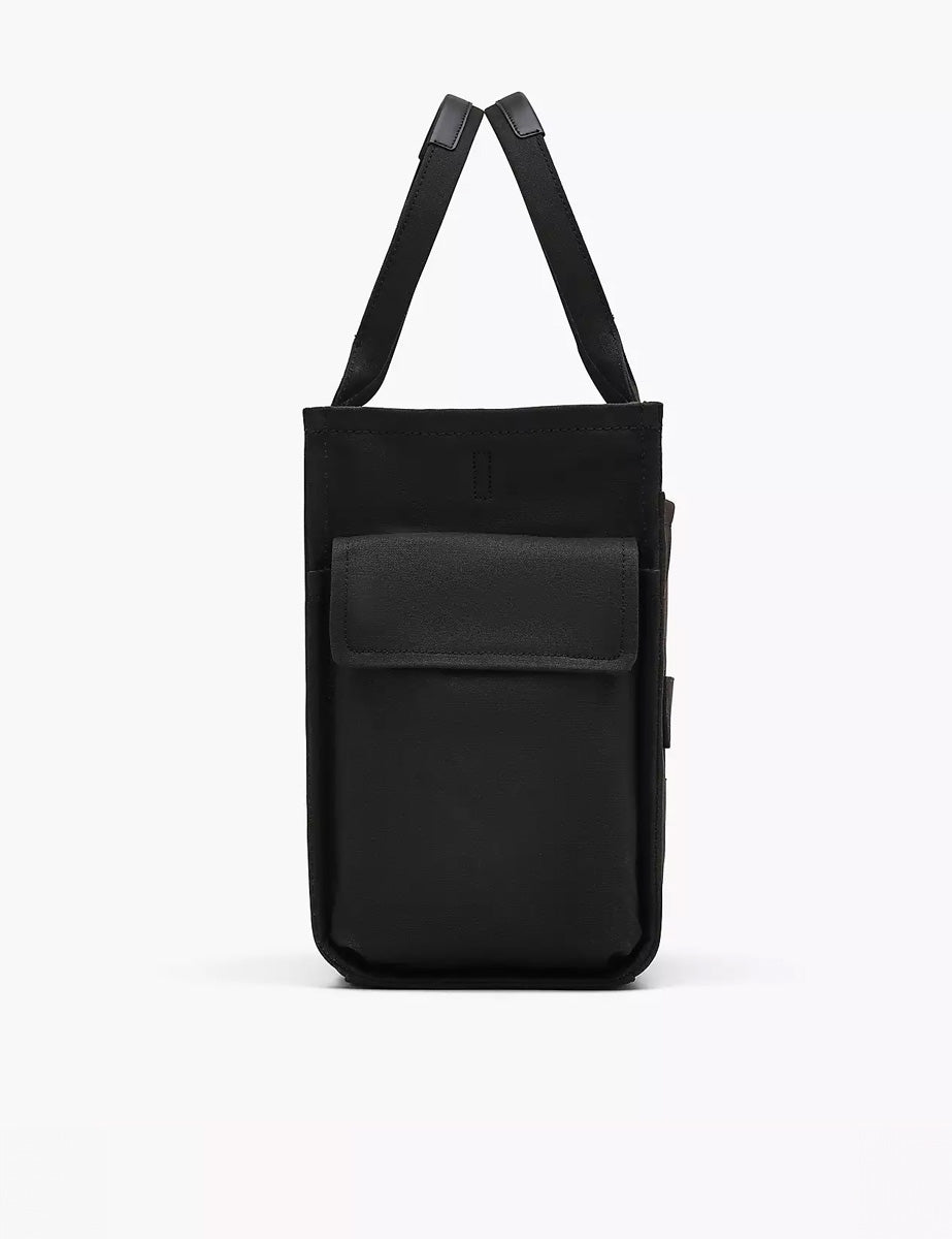 travel tote bag canvas nero - marc jacobs - shopper