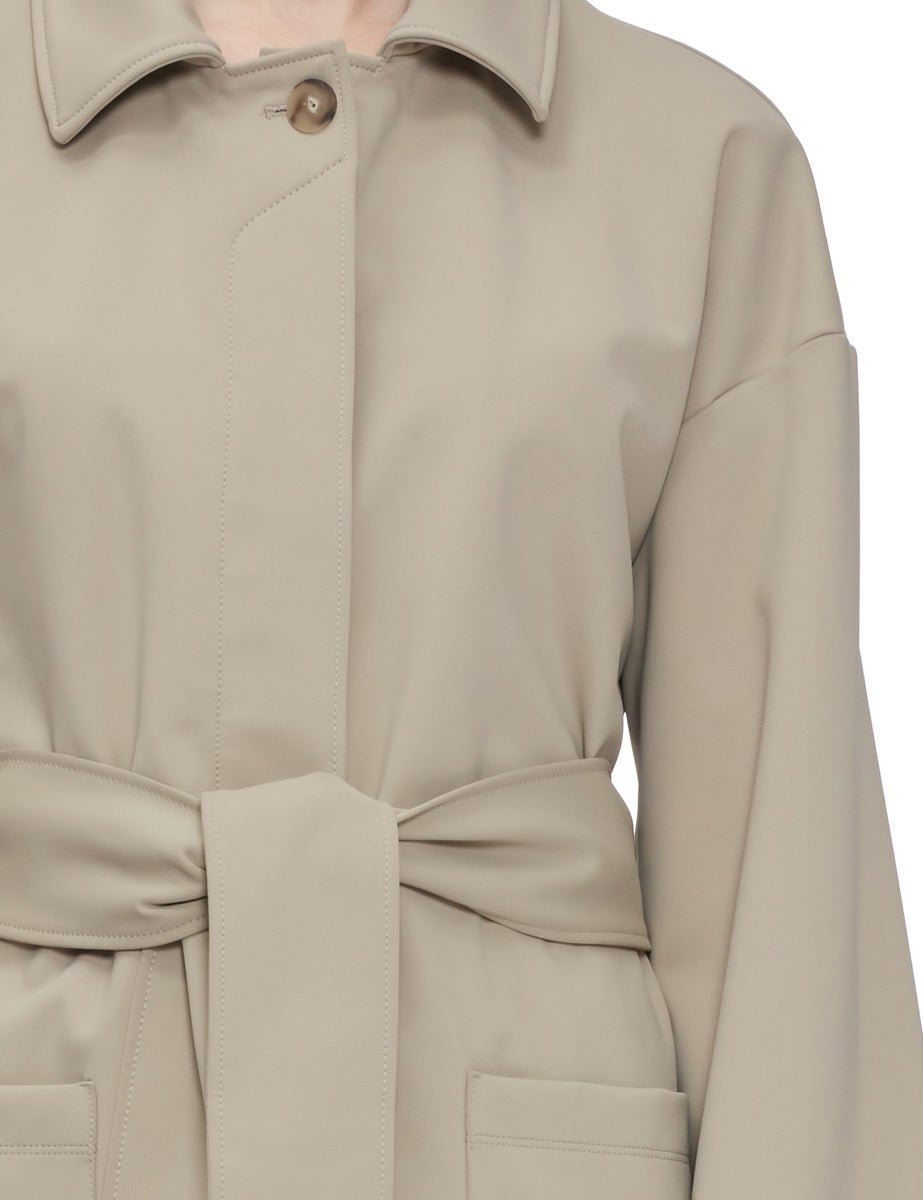 trench anti goccia beige - max mara leisure - trench