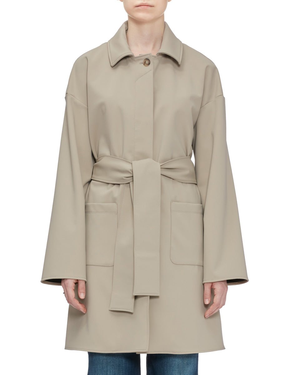 trench anti goccia beige - max mara leisure - trench