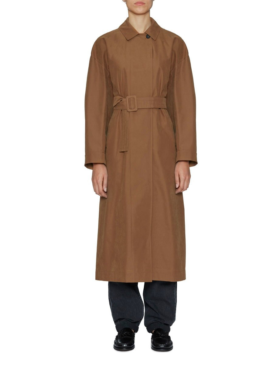 trench cintura cammello - max mara leisure - trench