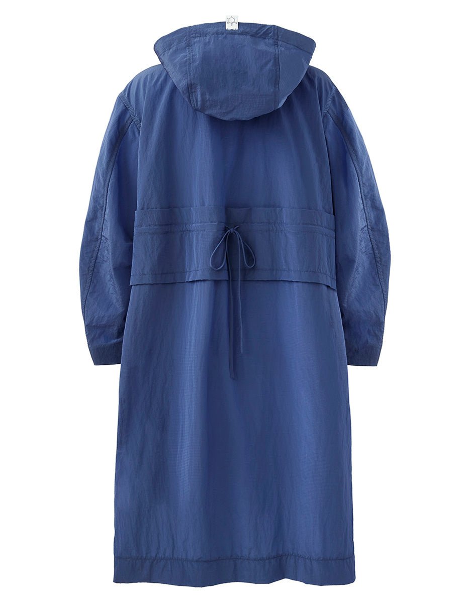 trench ripstop blu - t_coat - trench