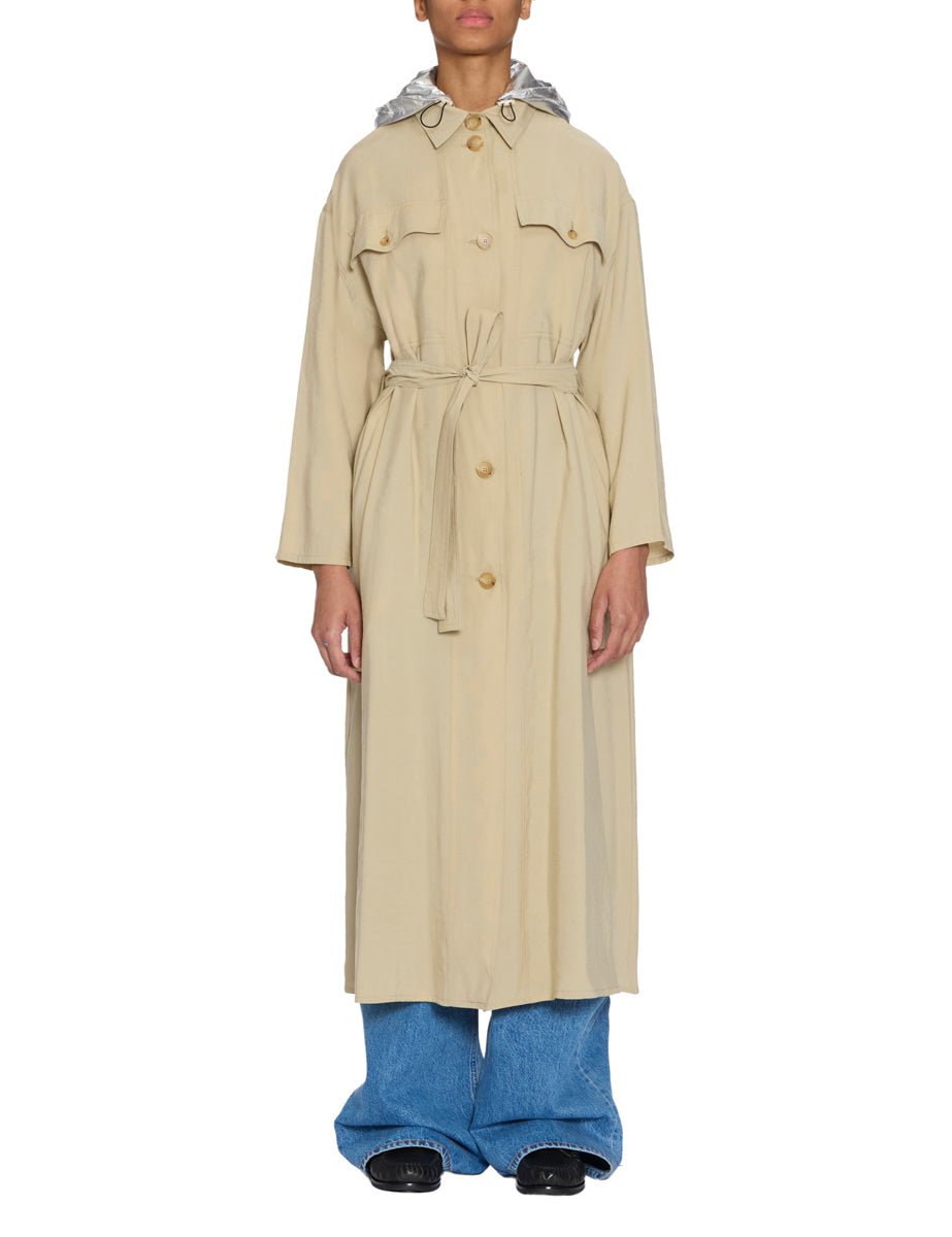trench slouchy peach touch sand - alysi - trench