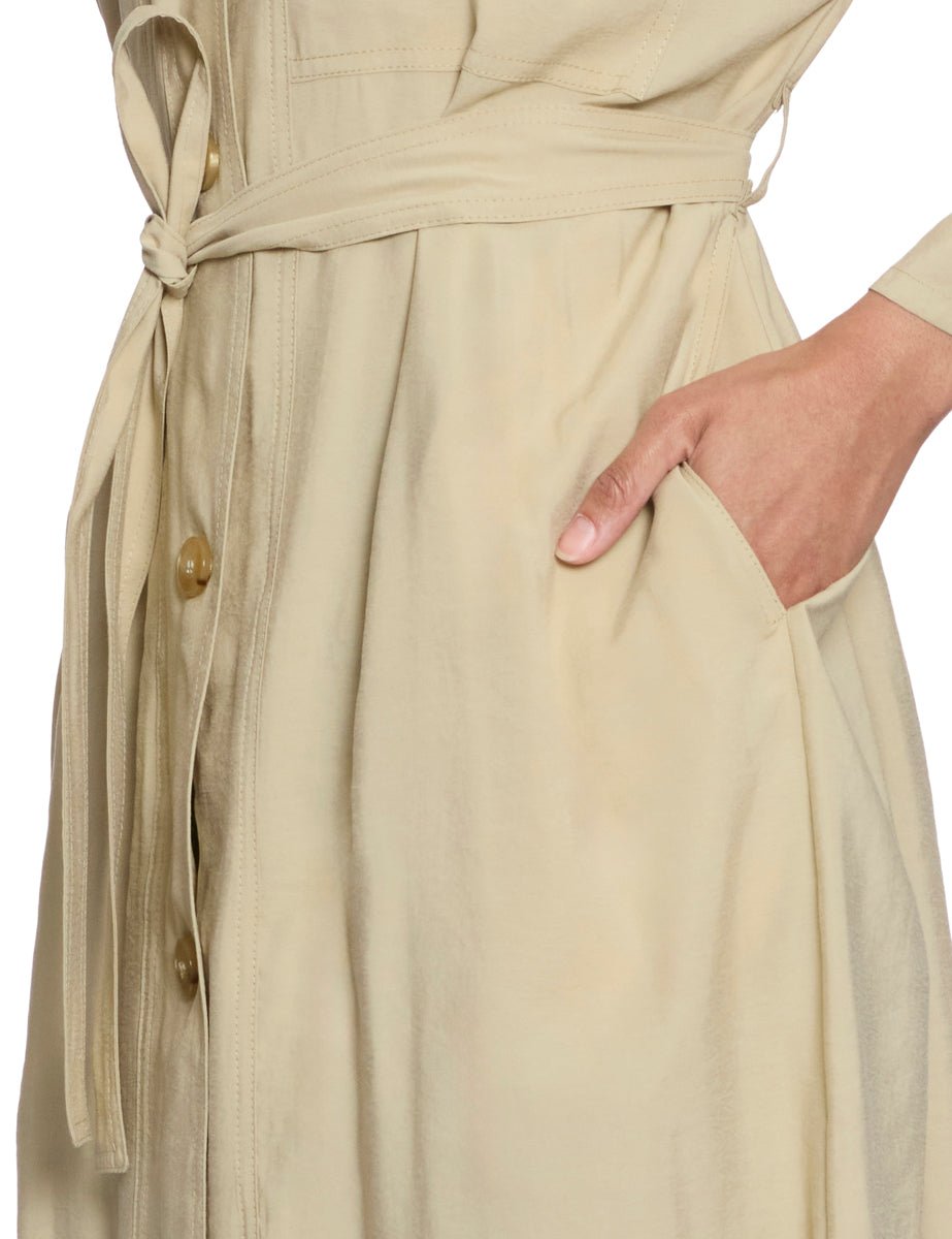 trench slouchy peach touch sand - alysi - trench