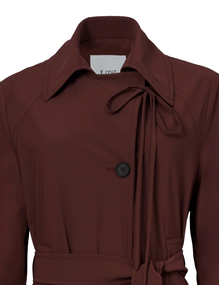 trench tech marrone - t_coat - trench