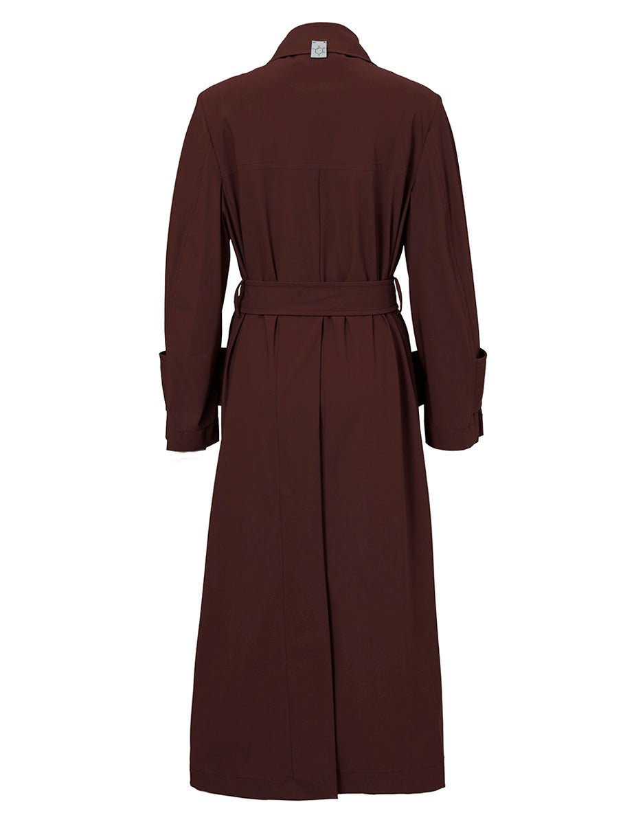 trench tech marrone - t_coat - trench