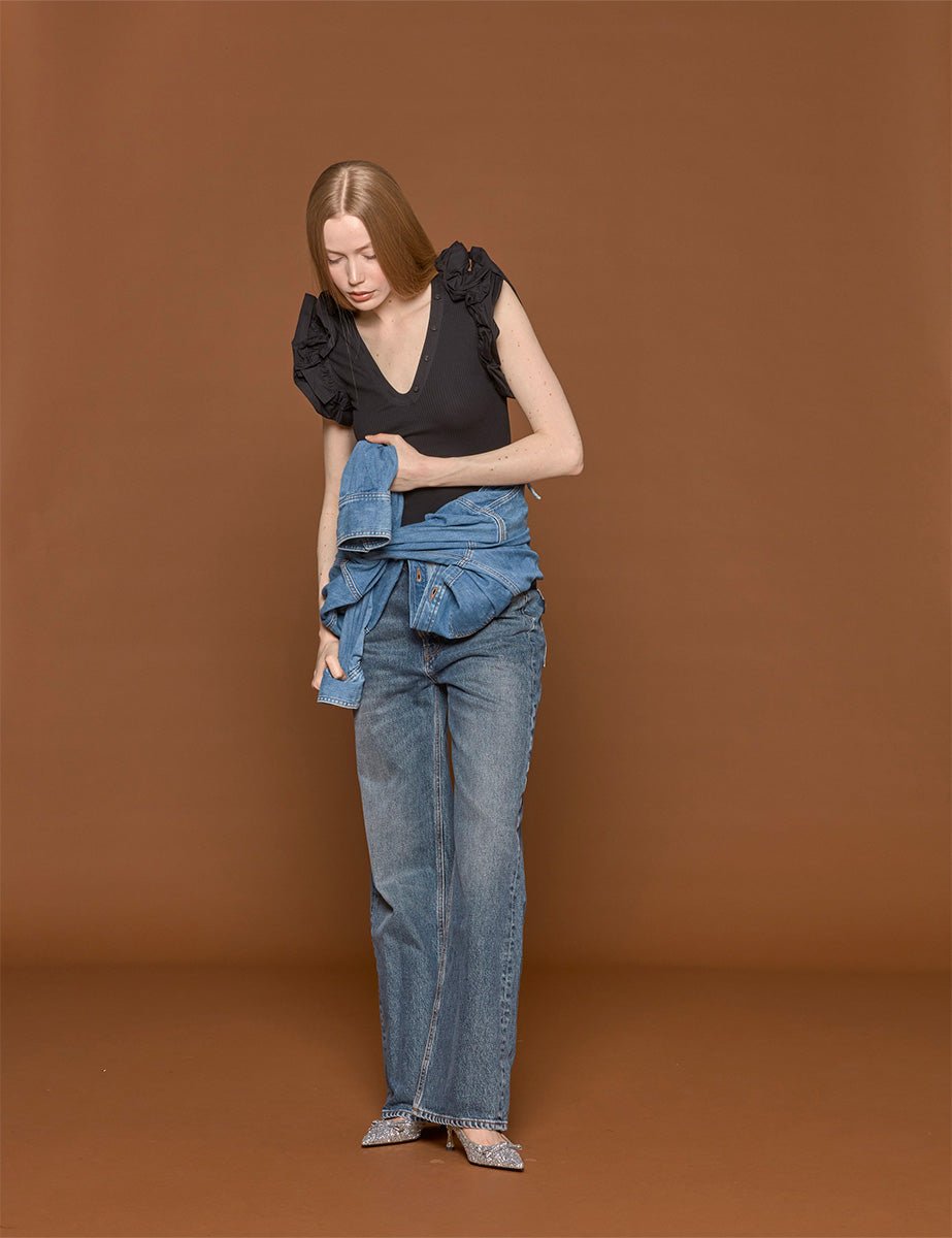 tuta tilda piano blue - haikure - jumpsuit