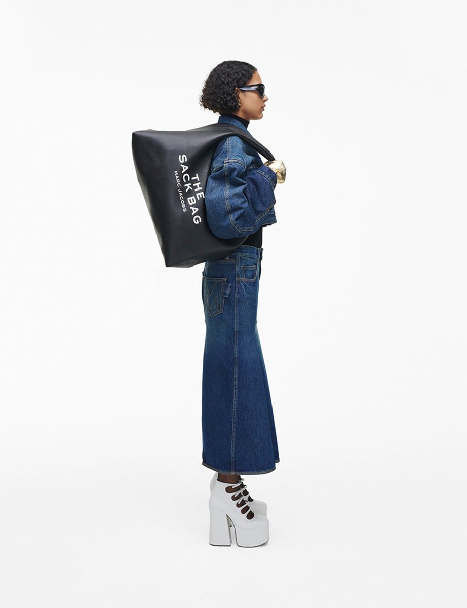 xl sack leather nero - marc jacobs - shopper