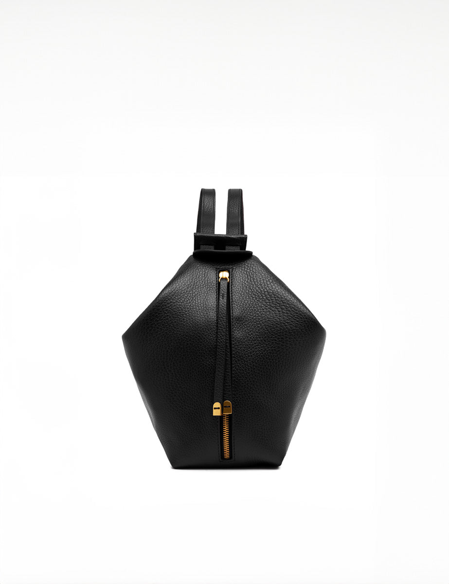 zaino leather nero - gianni chiarini - zaino