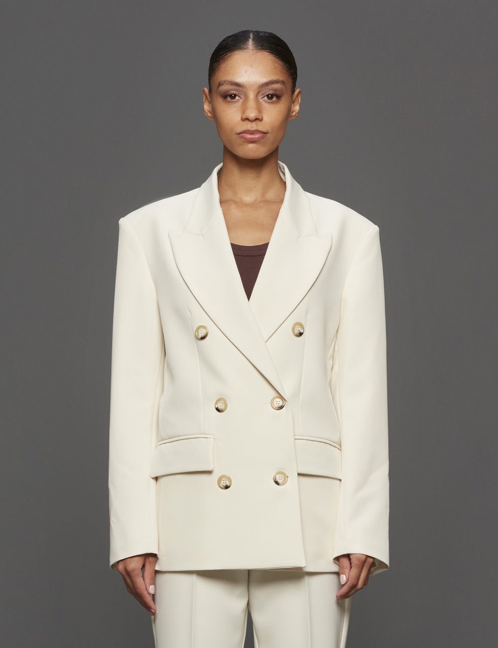 blazer doppiopetto - ombra - blazer