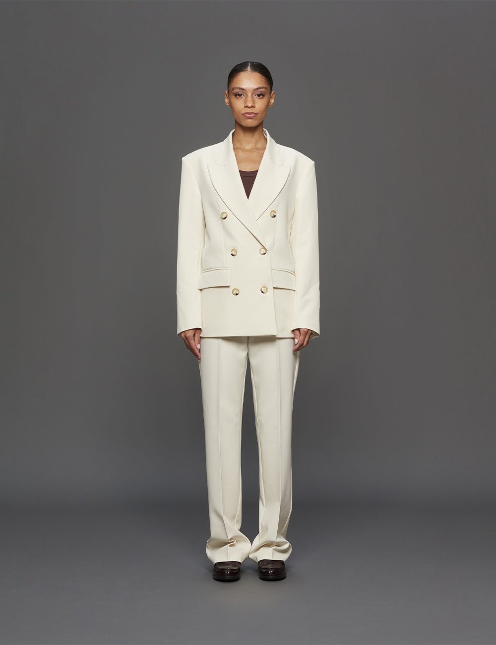 blazer doppiopetto - ombra - blazer