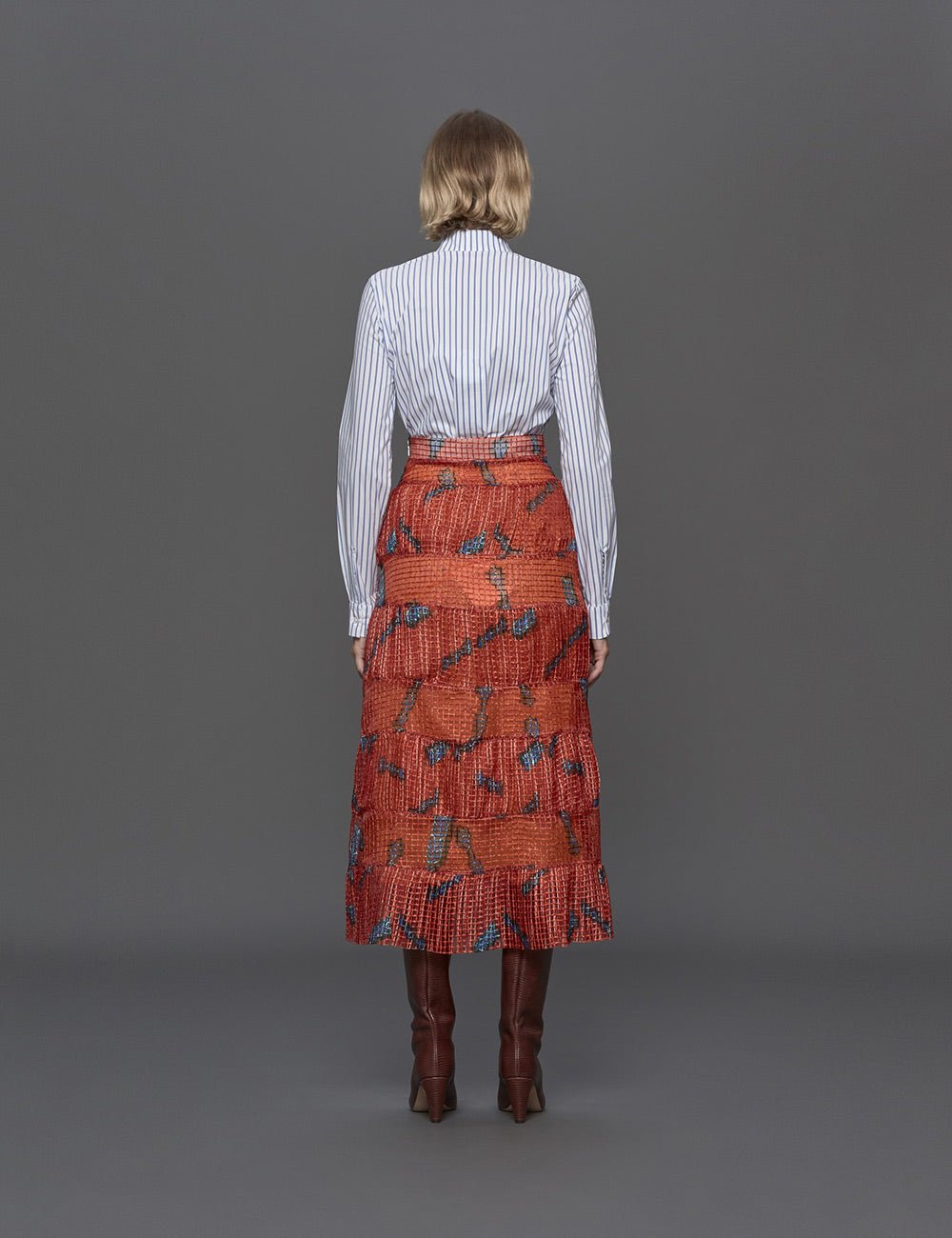 Gonna Organza Macula - stella jean - gonna