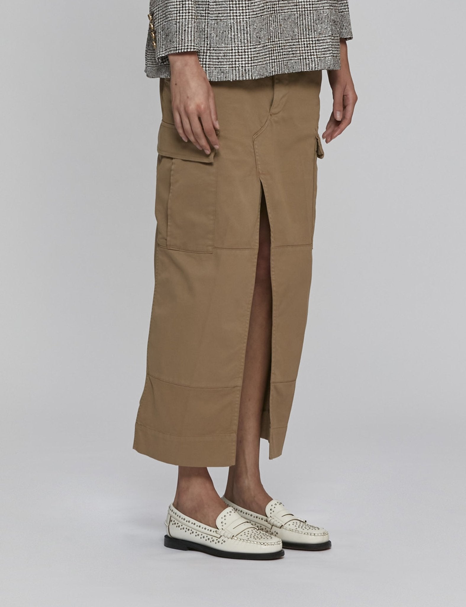 mocassino borchie bianco - sebago - mocassino