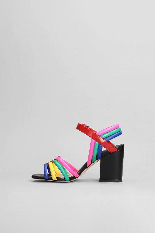 sandalo Camilla multicolor - laurence dacade - sandalo tacco