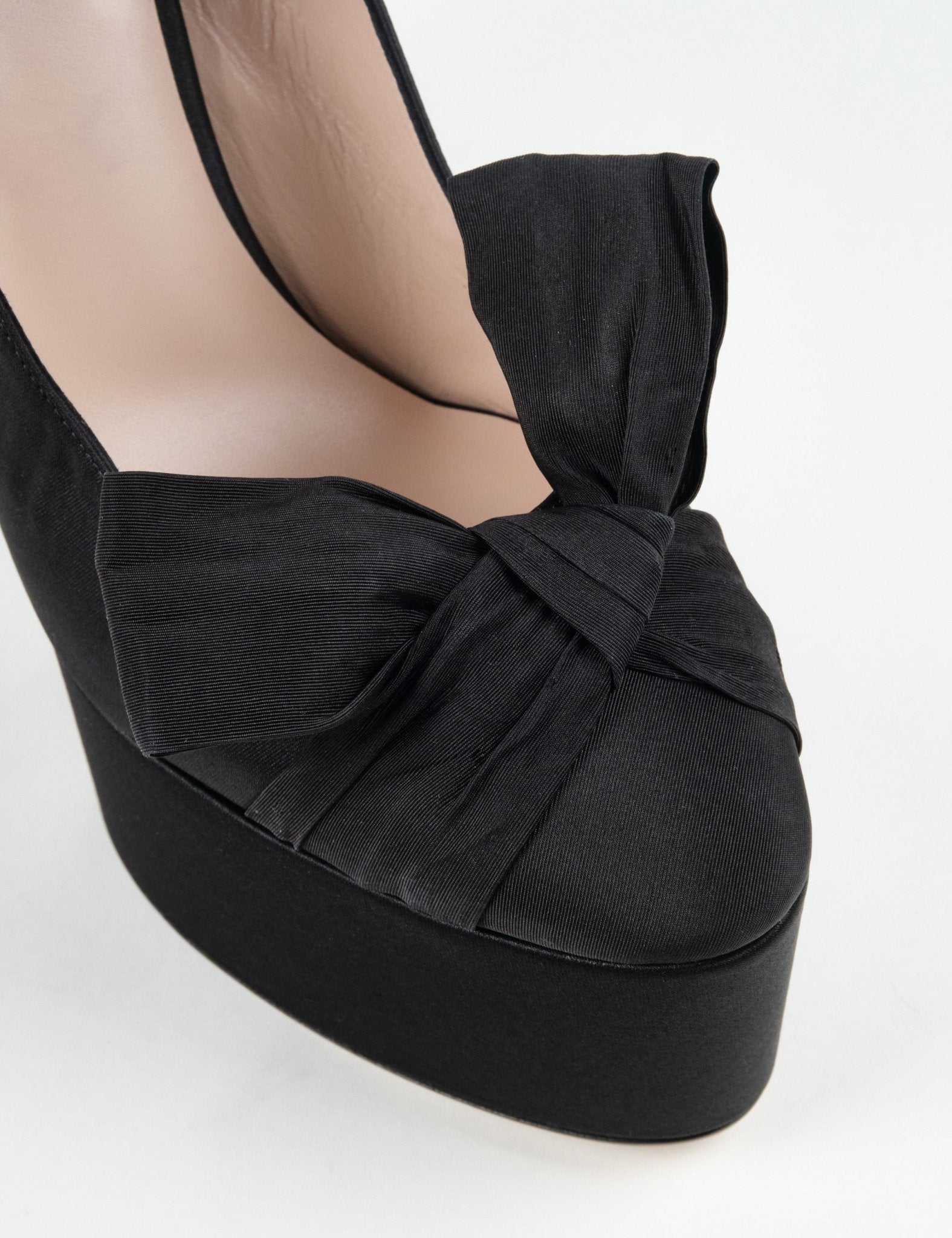 sandalo platform cinturino nero - n21 alessandro dell'acqua - sandalo tacco