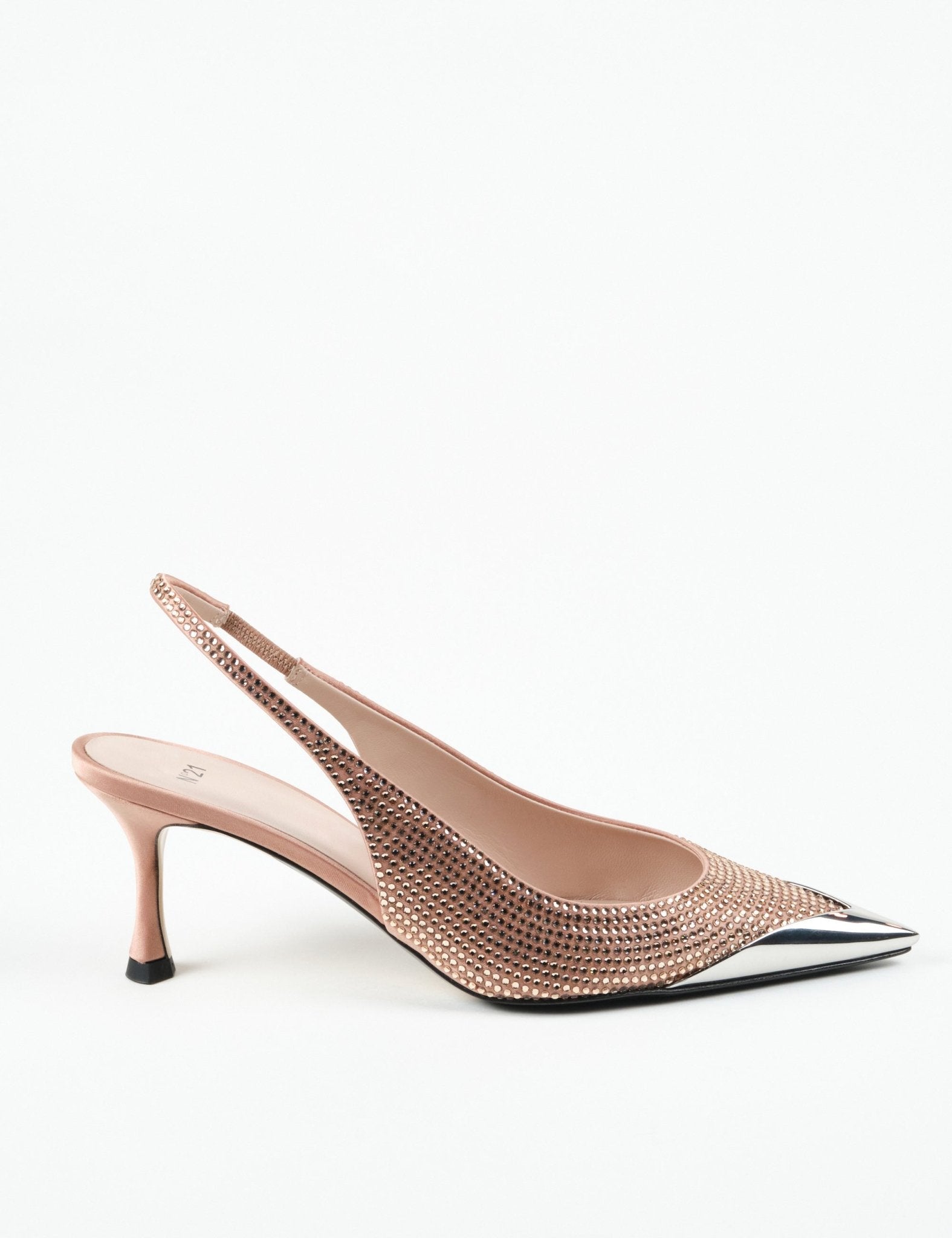slingback powder pink - n21 alessandro dell'acqua - slingback