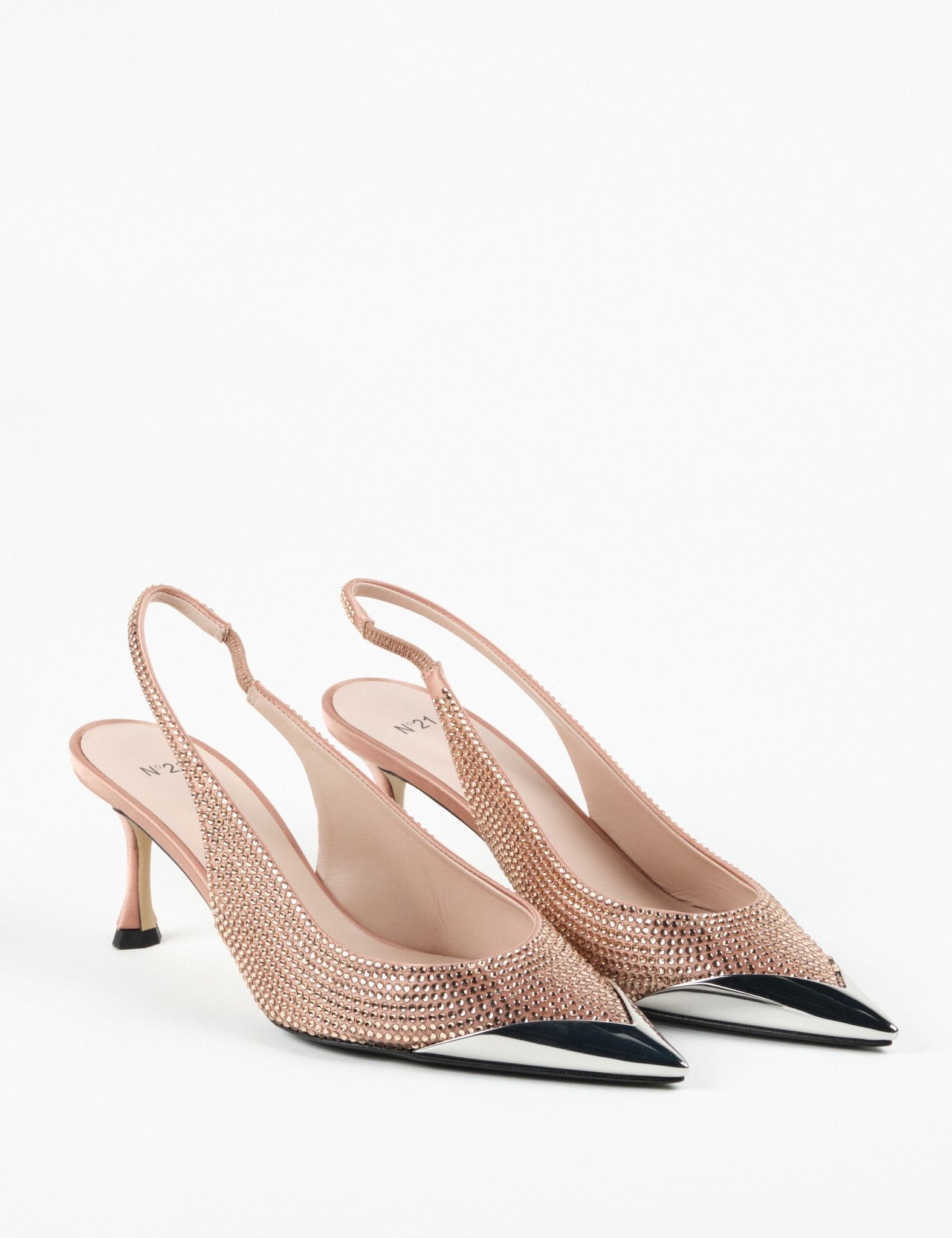 slingback powder pink - n21 alessandro dell'acqua - slingback