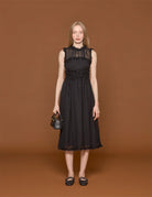 abito aberdeen noir - ulla johnson - abito