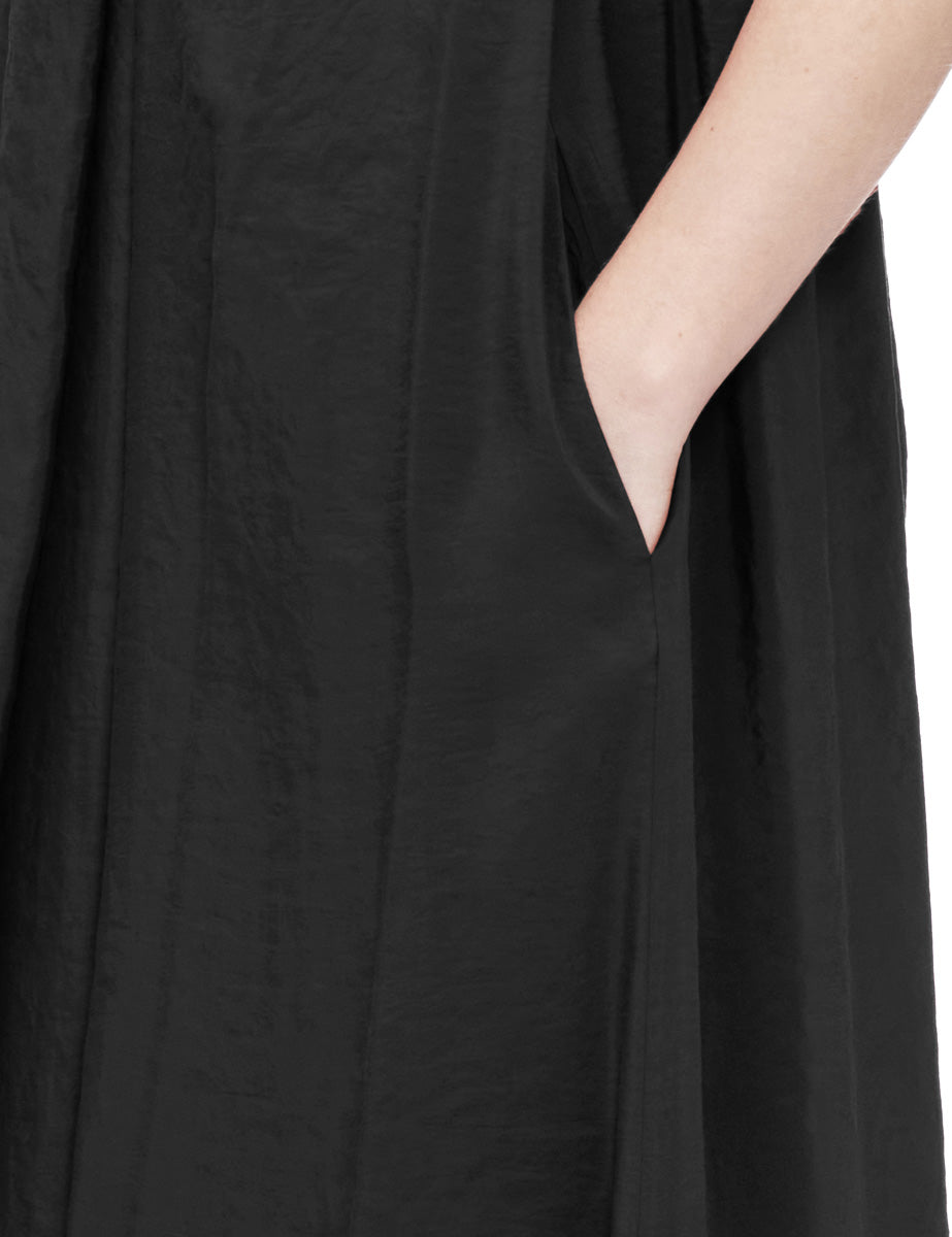 abito ampio kimono nero - alpha - abito