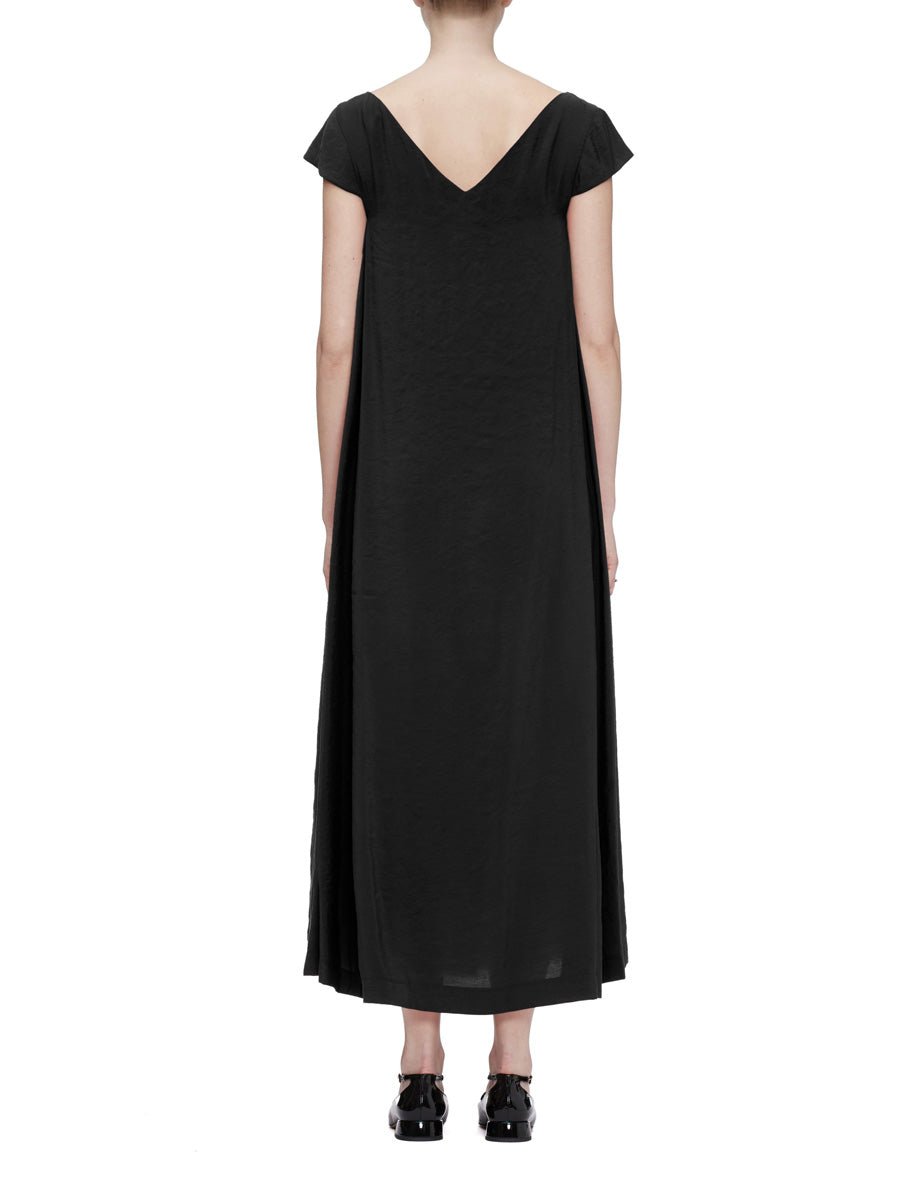 abito ampio kimono nero - alpha - abito