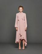 abito asimmetrico blush - Frida SRL