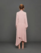 abito asimmetrico blush - Frida SRL
