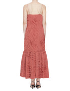 abito augustina a sirena chestnut - ulla johnson - abito