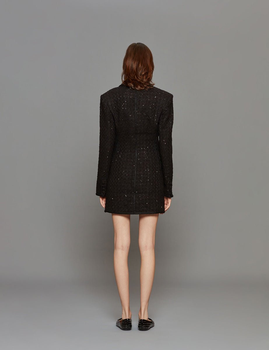 abito blazer nero - rotate - abito