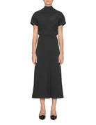 abito cady sbieco nero - Frida SRL
