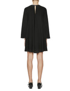 abito cappette crepe sable nero - Frida SRL
