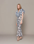 abito chiffon bianco delicate lace - rotate - abito