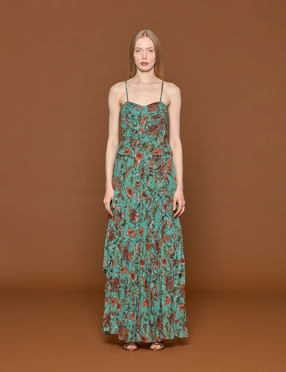 abito colette gown garden bloom - ulla johnson - abito