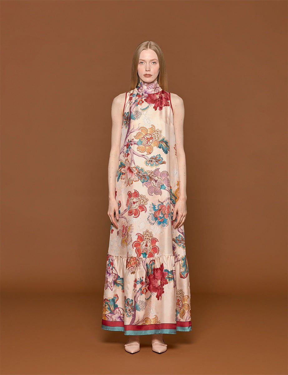 abito edilogo fiori rosa chiaro - for restless sleepers - abito