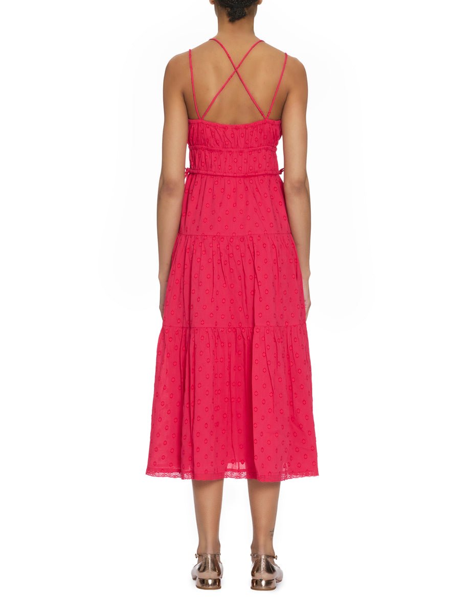 abito freya spalline cosmos - ulla johnson - abito