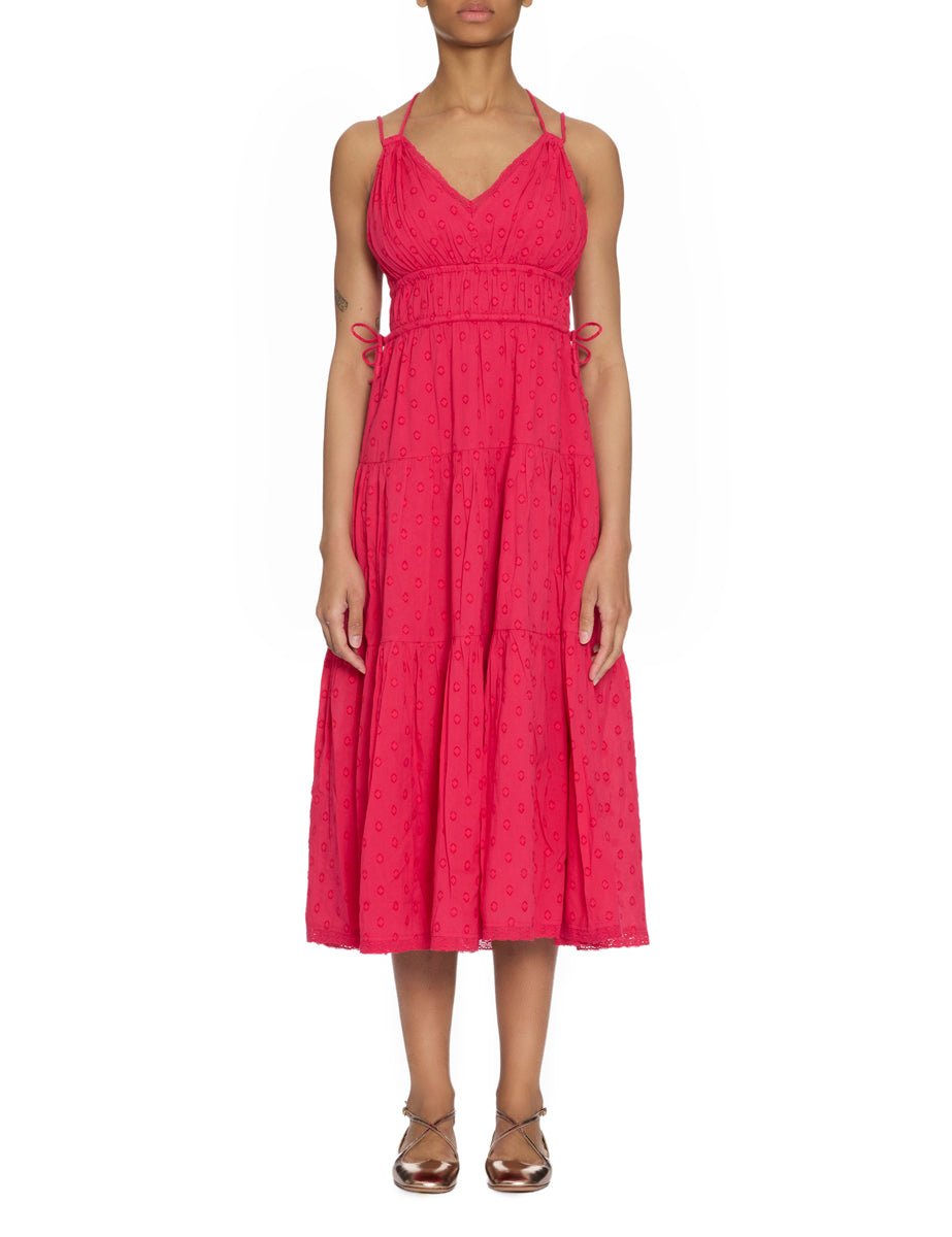 abito freya spalline cosmos - ulla johnson - abito