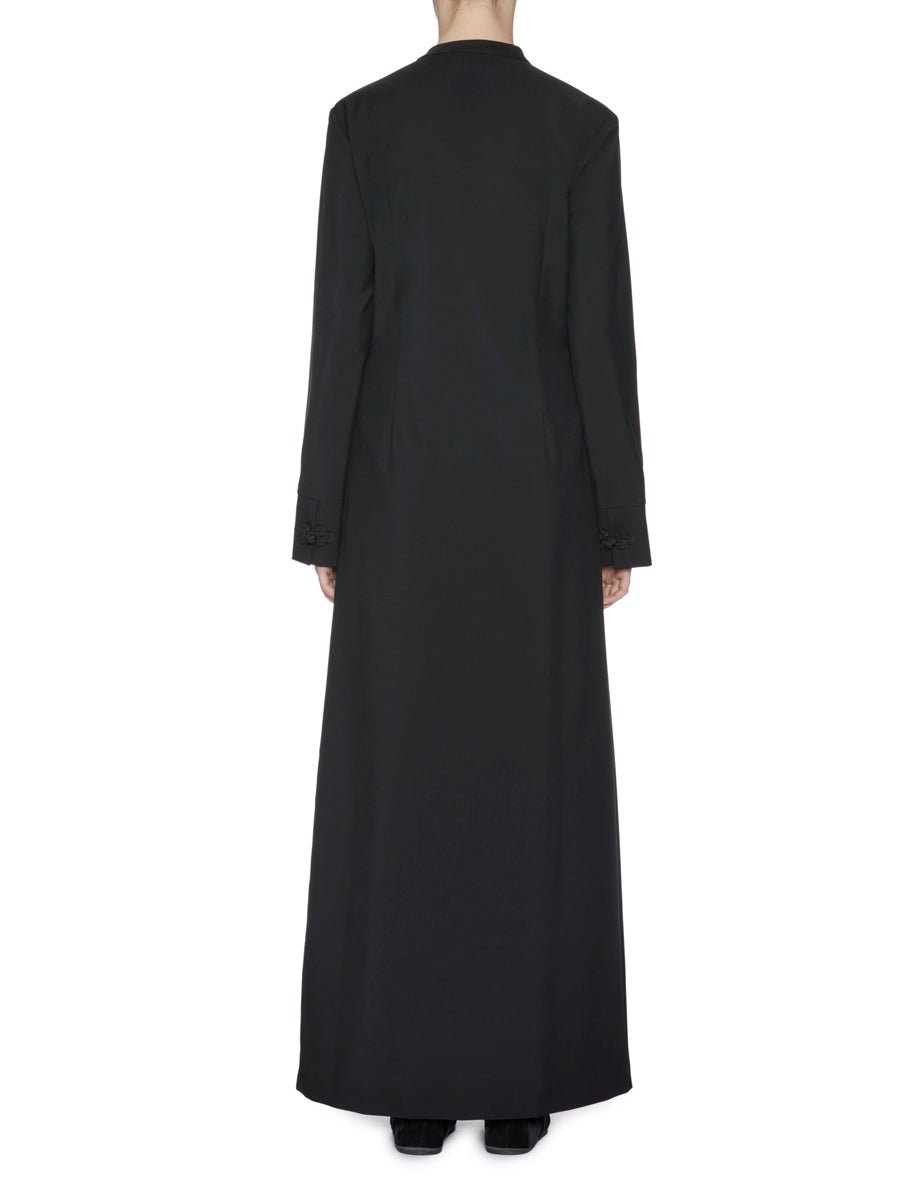 abito lungo lana black - rohe - abito