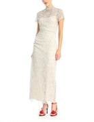 abito midi lace long alloy - rotate - abito