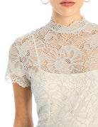 abito midi lace long alloy - rotate - abito