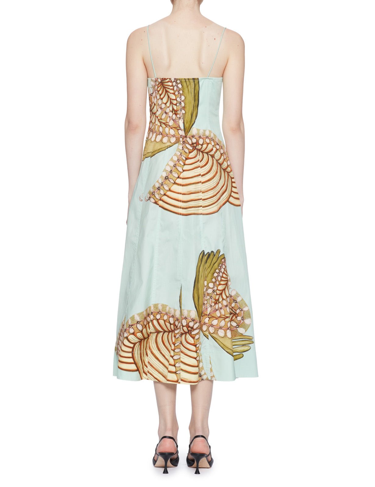 abito midi spalline water blossoms - ulla johnson - abito