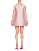 abito mini fiocco blushing pink - vivetta - miniabito