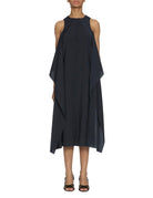 abito pannello tropical wool navy - Frida SRL