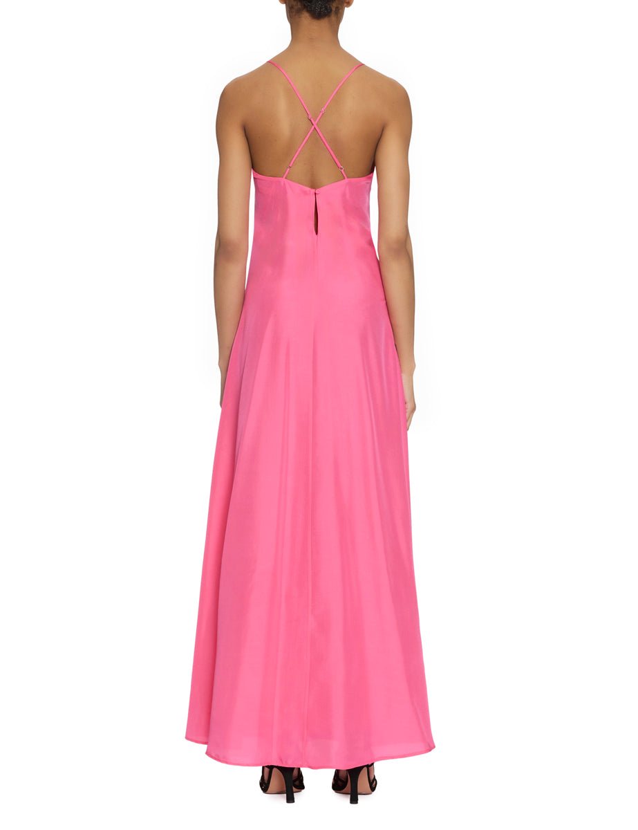 abito seta habotai ortensia - forte forte - abito