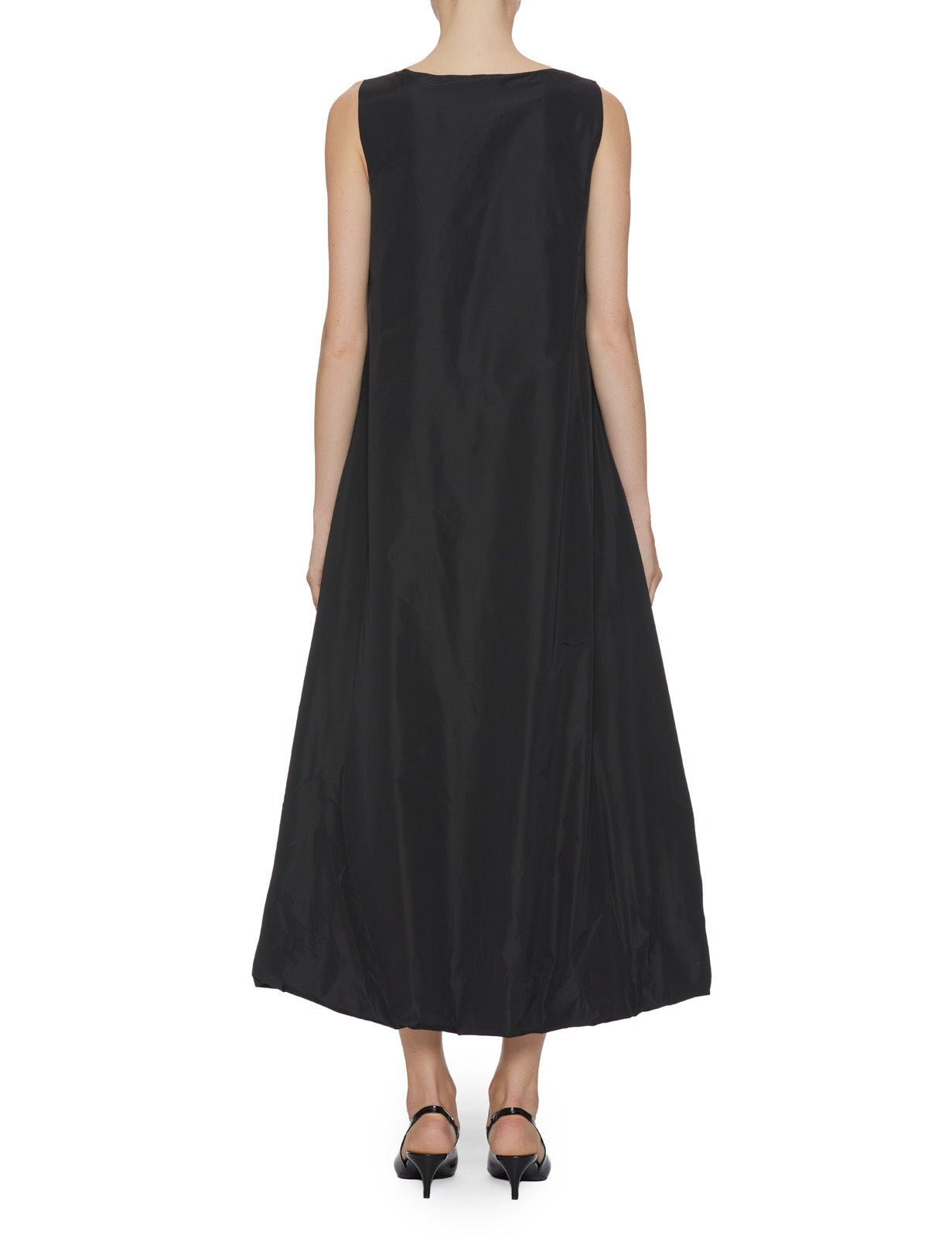 abito svasato scollatura black - rohe - abito