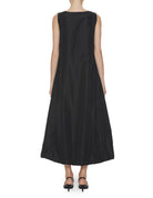 abito svasato scollatura black - rohe - abito