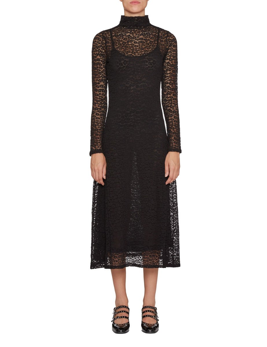 abito talia noir - ulla johnson - abito