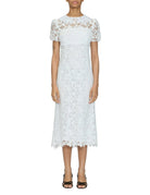 abito tubino macramè bianco - Frida SRL