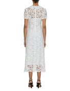 abito tubino macramè bianco - Frida SRL