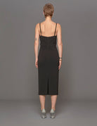 abito tubino spalline nero - Frida SRL